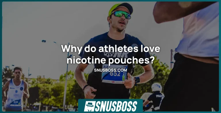 Why do athletes love nicotine pouches?